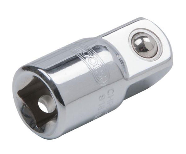 KS Tools 3/8" CHROMEplus Vergrößerungsadapter, 3/8"Fx1/2"M, 918.3931