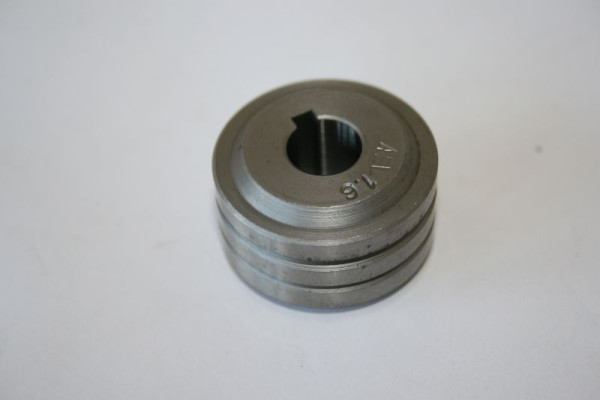 ELMAG Vorschubrolle 1,2/1,6 mm für ETP 220 SynPuls und EMS 1725 (Außen-Ø 30mm/Innen-Ø 10mm, 18mm breit) für Alu, HA 'HALBRUNDNUT', 54784