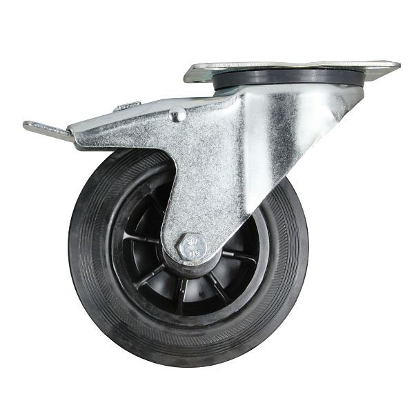 ADB Lenkrolle mit Bremse, Ø 160mm, Tragfähigkeit bis 70 kg, 21336