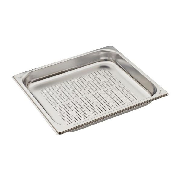 Gastro M gelochter GN-Behälter Edelstahl GN2/3 4cm tief, DA745