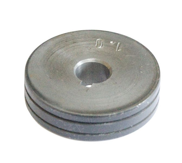 ELMAG Vorschubrolle 1,4/1,6 mm, WB-P400/P500L (Außen-Ø 40mm/Innen-Ø 20mm, 10mm breit) für Fe/CrNi/CuSi, TS, 'TRAPEZNUT', 54752