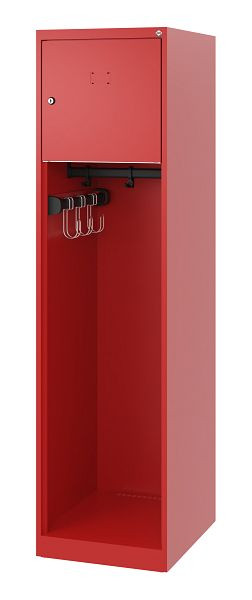 C+P Feuerwehrspind Evolo, Modell YOUNGSTER, 1 Abteil, H1530xB400xT500 mm, Feuerrot, 0490015-12 S10002