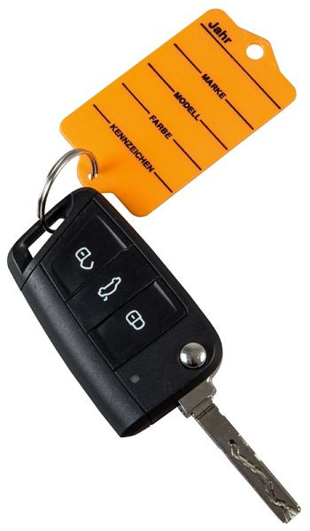 Eichner Schlüsselanhänger, Orange, VE: 200 Stück, 9219-00216
