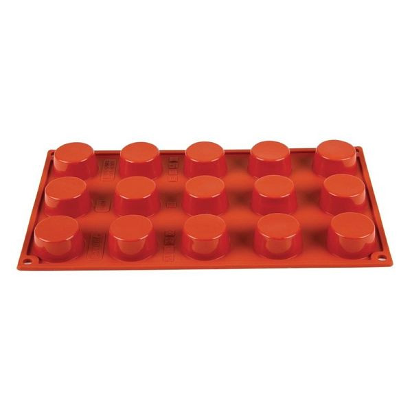 Pavoni Formaflex Backform Silikon 15 Petit Fours, GN 1/3, N945