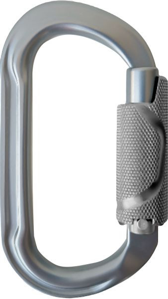 Skylotec Double O TRI 2.0 - TACTICAL Ovalkarabiner, Tri-Lock Verschluss, mit Produktkarte, H-209-80-PK