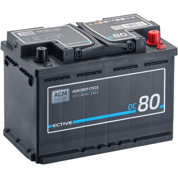 ECTIVE DC 80 AGM Versorgungsbatterie 80AH, TN6972, 4260725126362