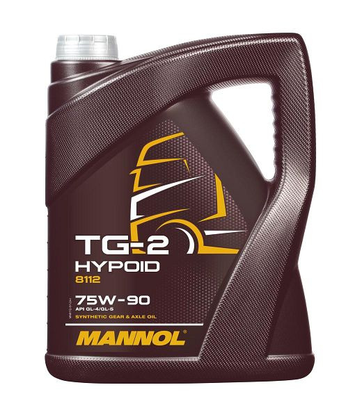 MANNOL Getriebeöl 8112 TG-2 Hypoid 75W-90 GL-4/5, VE: 5 l, MN8112-5