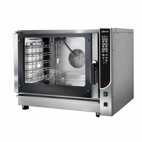 Gierre Elektro-Kombidämpfer 4x GN 1/1 - 60x40 cm, Direkteinspritzung und automatischem Reinigungssystem, AIB0070