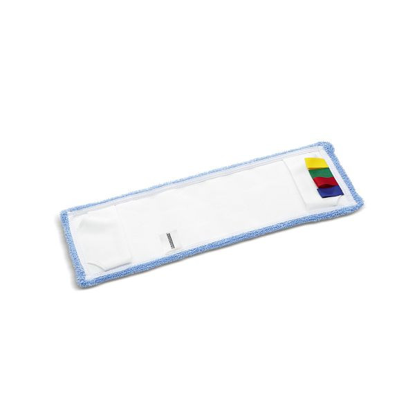 Kärcher Mikrofasermopp 40 cm x 13 cm, Mikrofaser-Kurzfaser, Taschenfixierung, 6.999-132.0