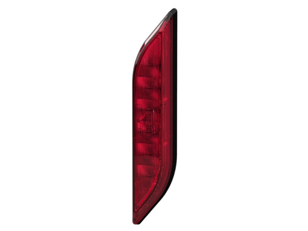HELLA Nebelschlussleuchte - Shapeline Style - LED - 12/24V - schlank - geklebt - Lichtscheibenfarbe: rot - AMP - 2-polig - hinten rechts, 2NE 013 343-041