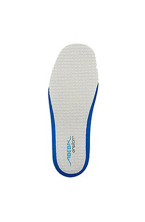 ABEBA acc Wave für anatom Sicherheitsschuhe (geschlossen) auswechselbare Einlegesohle, blau, atmungsaktives Textil, 3580-36