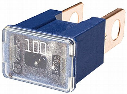 HELLA Sicherung, PAL-Blocksicherung Serie1, 100A, blau, Stecker: Male, 8JS 740 026-231