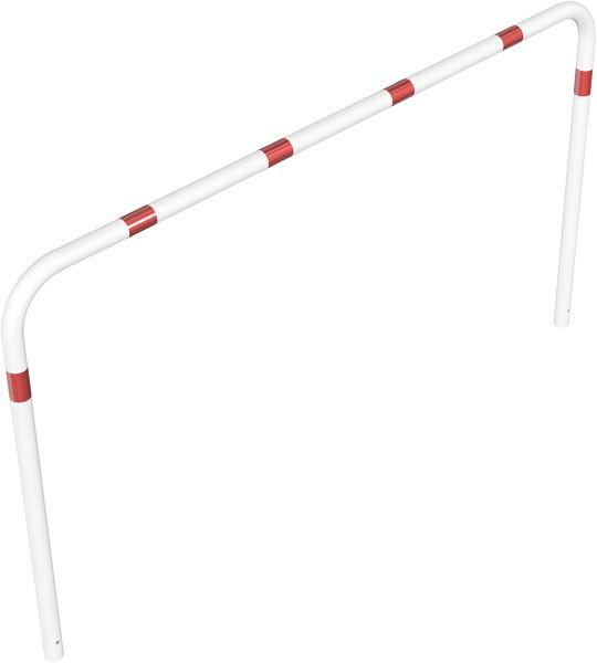 Schake Rohrbügel aus Stahlrohr Ø 60 x 2,5 mm ohne Querholm zum Einbetonieren, Gesamtbreite: 2500 mm, Gesamthöhe: 1400 mm, beschichtet, 465_25B