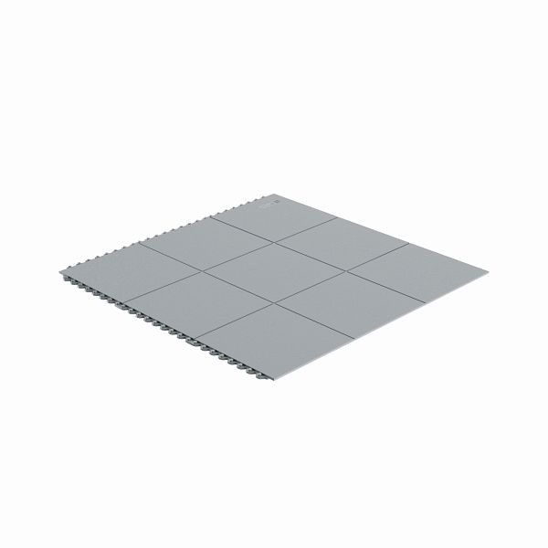 Notrax Cushion Ease Solid Nitrile - 5S 5S Arbeitsplatz-Organisierung 656SG, 5S Grau, 91cm x 91cm, 656S0033GY
