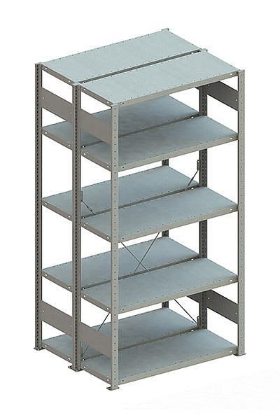 Meta CLIP 100 DGR 2000x1000x400 mm, verzinkt, Bodenanzahl: 2 x 5, 20070592