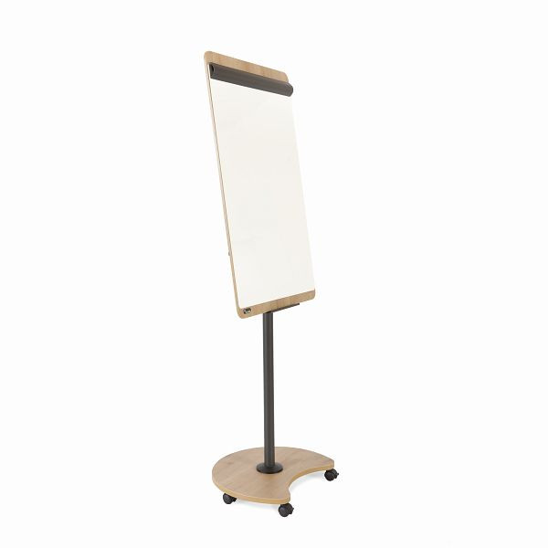 Rocada Flipchart mobil Tafel magnethaftend 69x99cm Holz, NAT0616