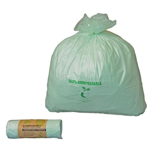 Jantex kompostierbare Müllbeutel 10 L (24 Stück), GK890