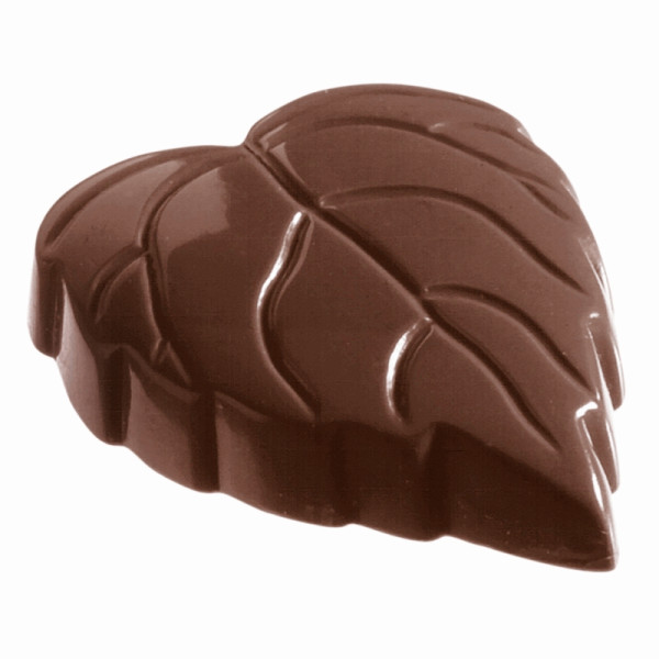 Schneider Schokoladen-Form Birkenblatt-Praline, 40x35x10 -275x135 mm, 421104