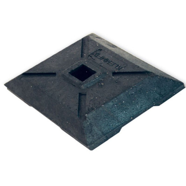 Stein HGS Bakenständerfußplatte, Einstecktasche 40 x 40 mm, 38040