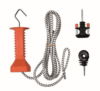 Gallagher Cord-Torset dehnbar 3 bis 6m weiß, 016412