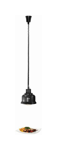 Bartscher Wärmelampe IWL250D SW, Material: Stahl, Lackiert, 114273, 4015613712703