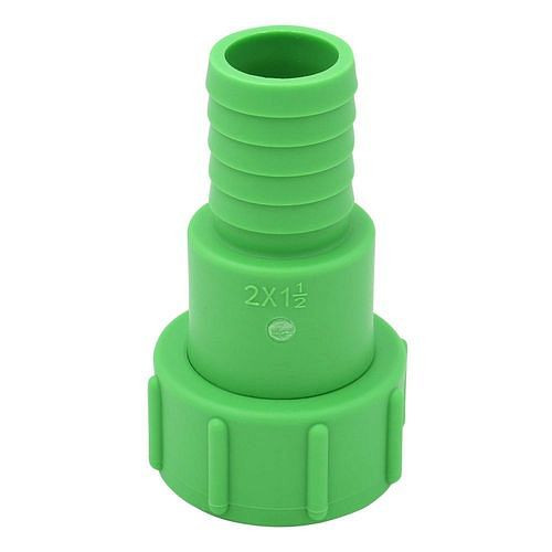 DENIOS IBC-Adapter, mit Schlauchtülle 1,5, mit Grobgewinde S60x6, mit Verdrehschutz, VE: 3 Stück, 311447