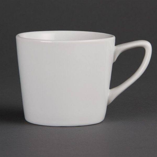 Olympia Whiteware niedrige Kaffeetassen 20cl, VE: 12 Stück, CE536