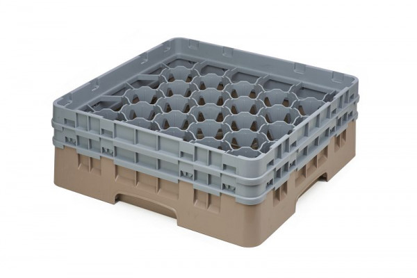 Cambro Spülkorb mit 30 Fächer Camrack® 13,3 cmBeige, 30S434184