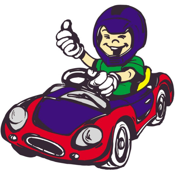 Stein HGS Hartschaum-Schild Kinderfigur mit Spielzeugauto, mehrfarbig, 14831