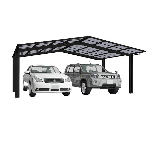 Ximax Aluminium Carport Linea Typ 80 M-Ausführung Schwarz, 78122