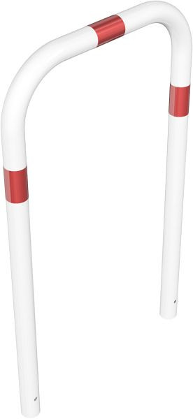 Schake Rohrbügel aus Stahlrohr Ø 60 x 2,5 mm ohne Querholm zum Einbetonieren, Gesamtbreite: 700 mm, Gesamthöhe: 1200 mm, 465_11B