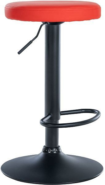 CLP Barhocker Ponte Kunstleder schwarz, rot, 322061