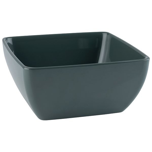 APS Schale -PURE-, 19 x 19 x 9 cm, Melamin, Farbe: olive, 1,5 Liter, 85266