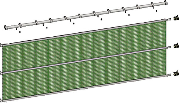 Patura Laufschienensatz 5 m, 335071