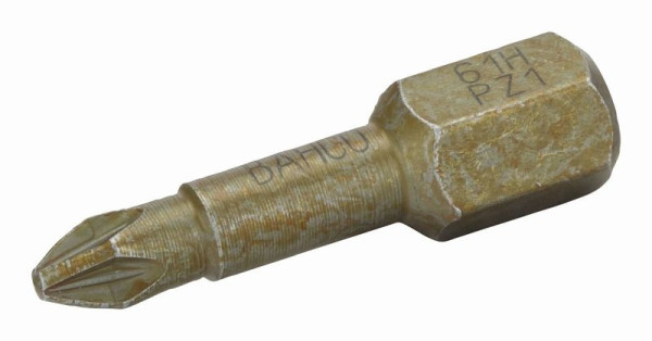 Bahco 1/4" Bits, 25 mm, extrahart, PZ 3, 10er Pack, 61H/PZ3