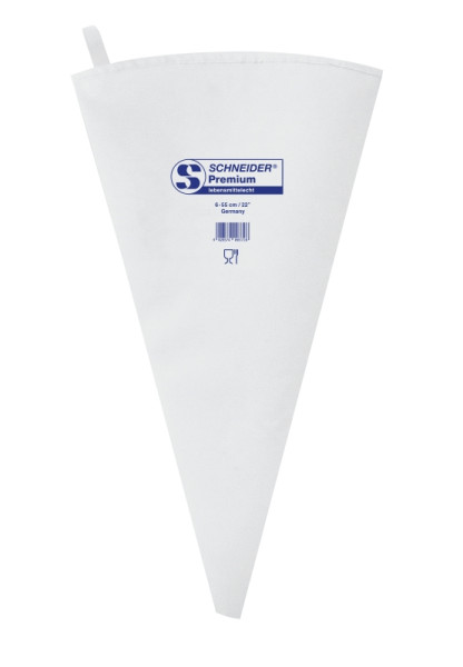 Schneider Spritzbeutel, 6-55 cm, "Premium" in blau, verklebt, 350256