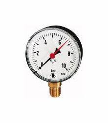 Wika Standardmanometer, Anschluss radial unten, 101984