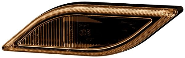 HELLA Zusatzblinkleuchte, Shapeline Style, LED, 24/12V, ADR/GGVS, Lichtscheibenfarbe: gelb, Stecker: DEUTSCH Stecker, 2BM 013 338-051