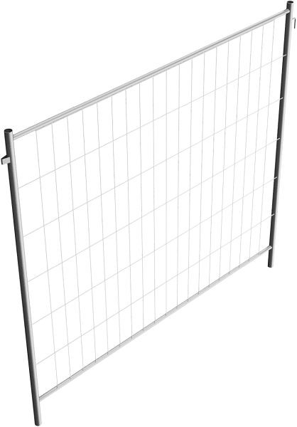 Schake Mobilzaun „Profi”, mit Haken und Ösen, Breite: 2,20 m, Höhe: 2,00 m, 3B2023H