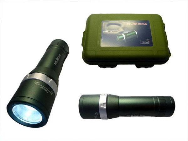 Berger & Schröter LED Taschenlampe bis 3W Cree LED in Box, 20228