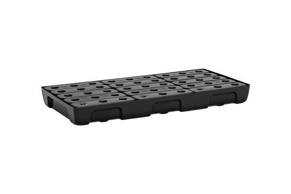 Cemo PE-Regalauffangwanne 100 x 50 mit Rost / 27 l, 11732