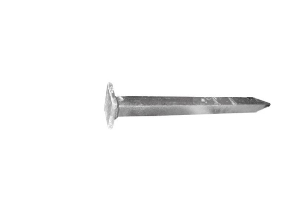 Schake Erdnagel, 25 mm x 25 mm mit angeschweißtem Kopf zum Einschlagen, 450 mm lang, 30W80