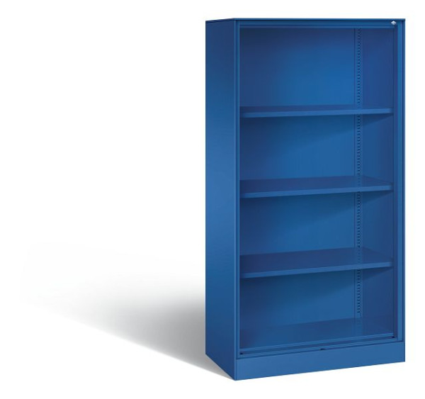 C+P Büroregal Asisto, H1635xB800xT435mm, Farbe: Enzianblau, 4 OH, 140013-000 S10029
