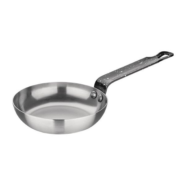 Vogue Blinipfanne C-Stahl 13cm, Heavy-duty Konstruktion, GD065
