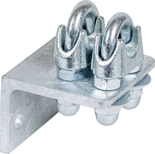 Patura Wandhalter flexibles Nackenseil inkl. Seilklemmen, 334725
