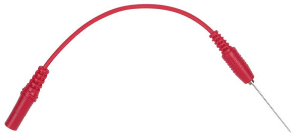KS Tools 4,0 mm Eingangsbuchse auf nadelförmige Prüfspitze, rot, 150.1674
