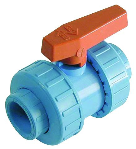 Prevost PVR VFF- Kunststoff-Kugelhahn für Rohr, für Rohr mit Außen-Ø= 63 mm, PVR VFF63