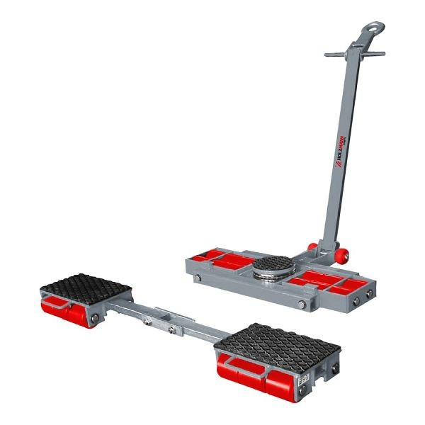 Holzmann Schwerlastrollen Fahrwerk, max. Beladung (Fahrwerk mit Drehteller): 12t, SLRF12