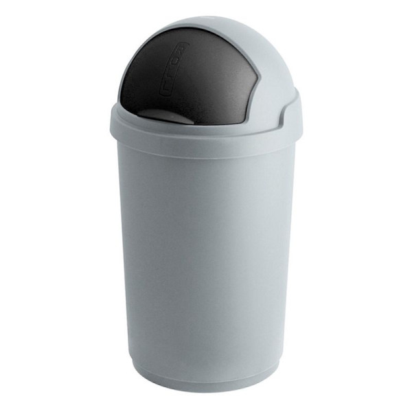 STEIN HGS Roll Bulletbin, silber, schwarz, Polypropylen, 83521.0001