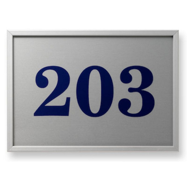 Stein HGS Türschild -Unitex FL-, Türschild/214x301mm, DIN A4 Hochformat, 34039